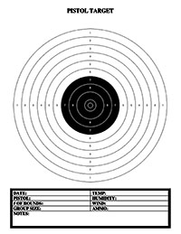 Pistol Target